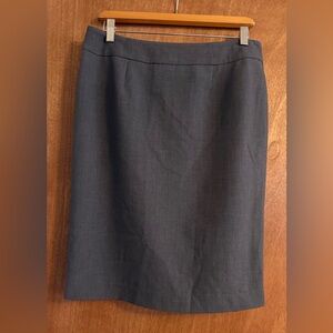 Calvin Klein Gray Pencil Skirt